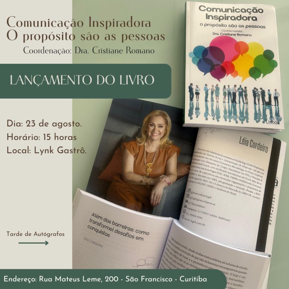 Lançamento do Livro Comunicação Inspiradora