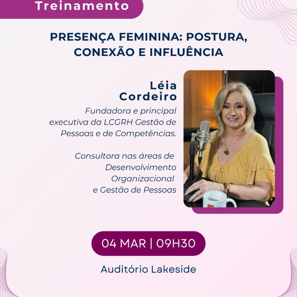 Léia Cordeiro ministra treinamento sobre Presença Feminina na ABP