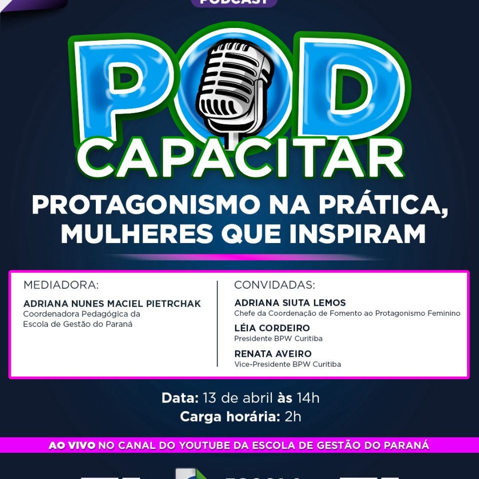 Léia Cordeiro é convidada do Podcast PodCapacitar